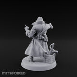No Quarter Given Human Pirate Captain Miniature for Dungeons and Dragons, Pathfinder or other TTRPGs