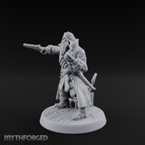 No Quarter Given Human Pirate Captain Miniature for Dungeons and Dragons, Pathfinder or other TTRPGs