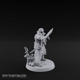 No Quarter Given Human Pirate Captain Miniature for Dungeons and Dragons, Pathfinder or other TTRPGs
