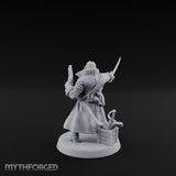 No Quarter Given Human Pirate Captain Miniature for Dungeons and Dragons, Pathfinder or other TTRPGs
