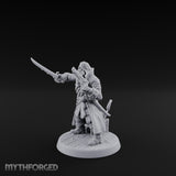 No Quarter Given Human Pirate Captain Miniature for Dungeons and Dragons, Pathfinder or other TTRPGs
