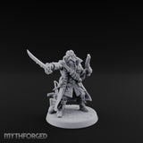 No Quarter Given Human Pirate Captain Miniature for Dungeons and Dragons, Pathfinder or other TTRPGs