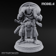 Turned Townsfolk Oni Fighters A Miniature for Dungeons and Dragons, Pathfinder or other TTRPGs