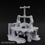 Ooze-Drenched Screw-Cranked Skull Crusher Press