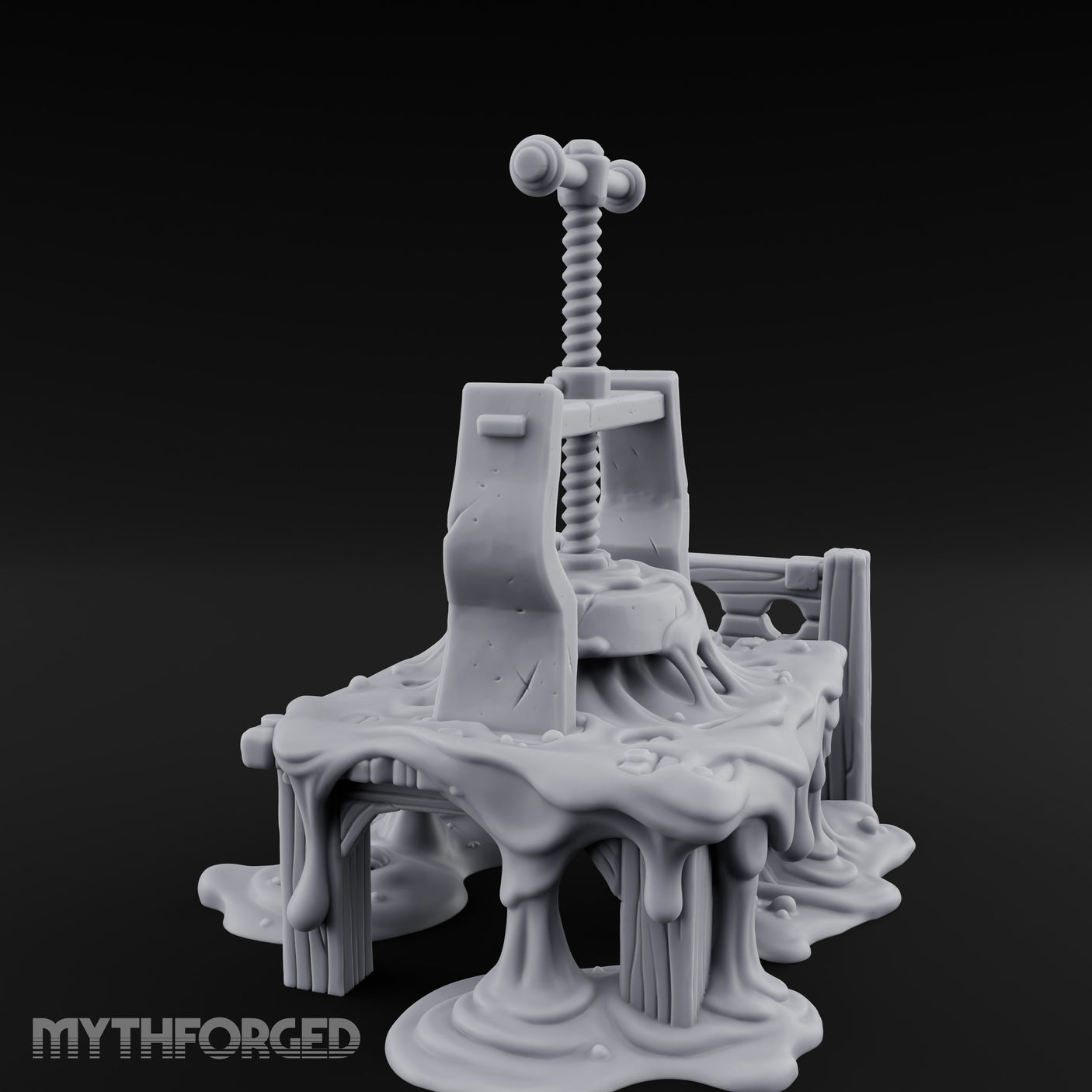 Ooze-Drenched Screw-Cranked Skull Crusher Press gallery 7