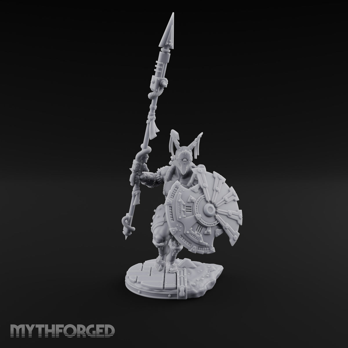Bronze Wall, Rivet Heavy Human Hoplite Warrior C
