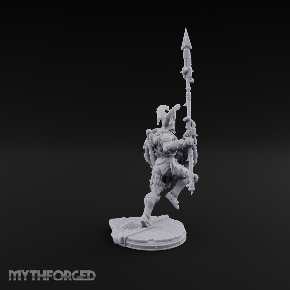 Bronze Wall, Rivet Heavy Human Hoplite Warrior C