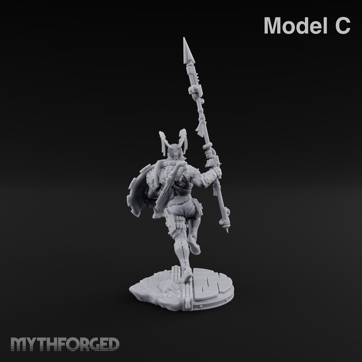Bronze Wall, Rivet Heavy Human Hoplite Warriors — C