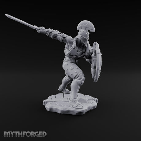 Bronze Wall, Rivet Heavy Human Hoplite Warrior D