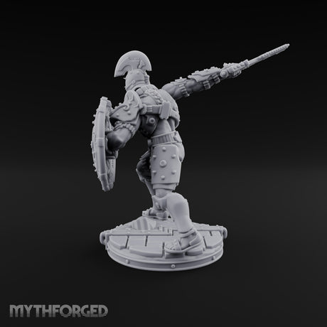 Bronze Wall, Rivet Heavy Human Hoplite Warrior D