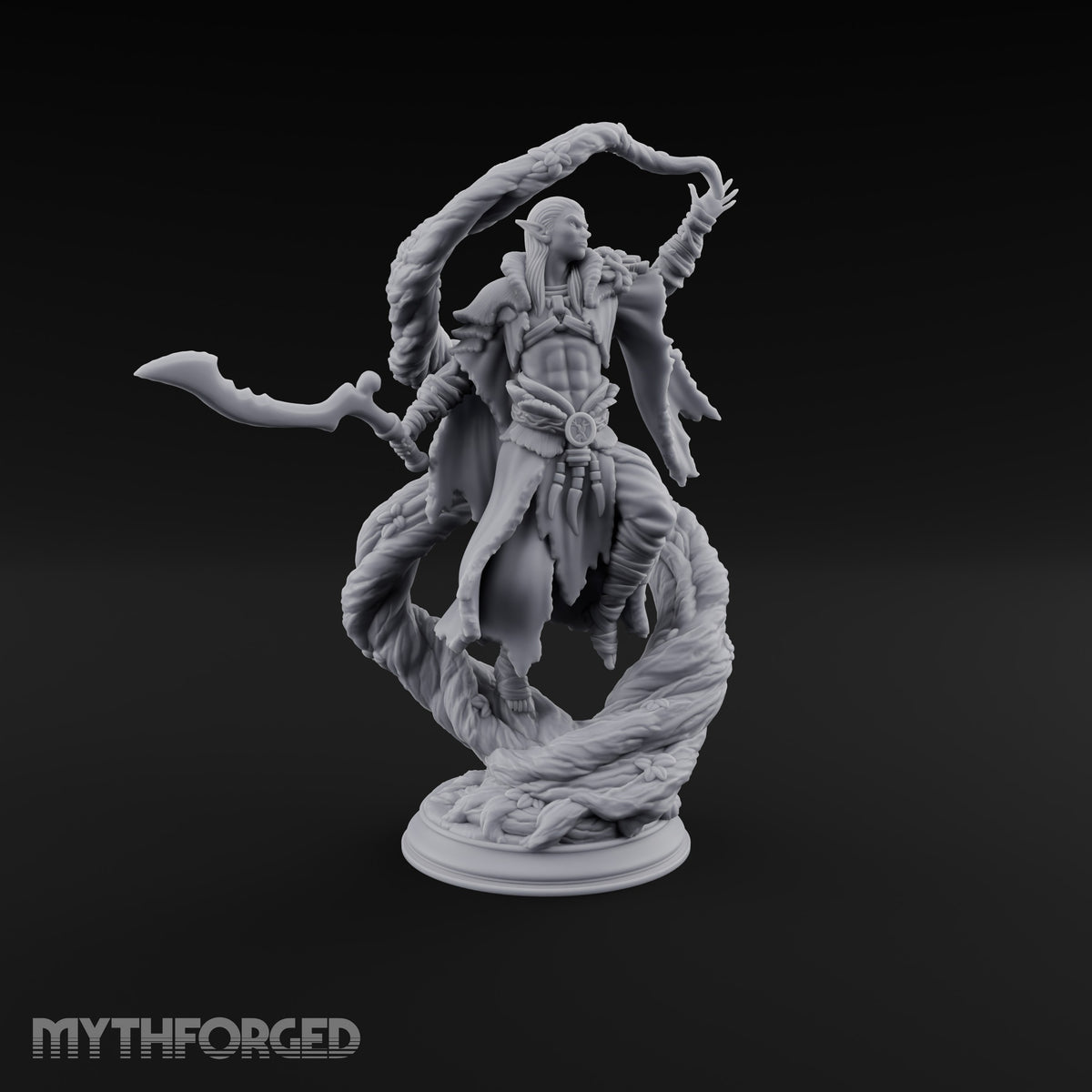 Hush, the Roots Are Speaking Drow Swamp Caretaker