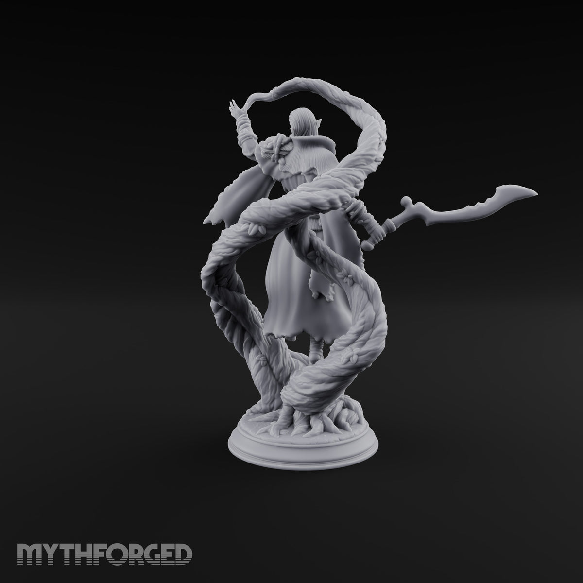 Hush, the Roots Are Speaking Drow Swamp Caretaker