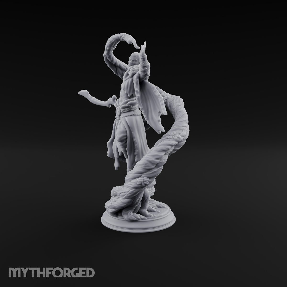 Hush, the Roots Are Speaking Drow Swamp Caretaker