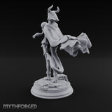 Orb Aloft Tiefling Sorcerer Miniature for Dungeons and Dragons, Pathfinder or other TTRPGs