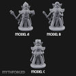 Orb Channelling Gnome Arcanists Miniature for Dungeons and Dragons, Pathfinder or other TTRPGs