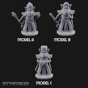 Orb Channelling Gnome Arcanists Miniature for Dungeons and Dragons, Pathfinder or other TTRPGs