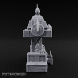 Carcass Hangs, Customers Gather Orc Butcher Market Terrain A