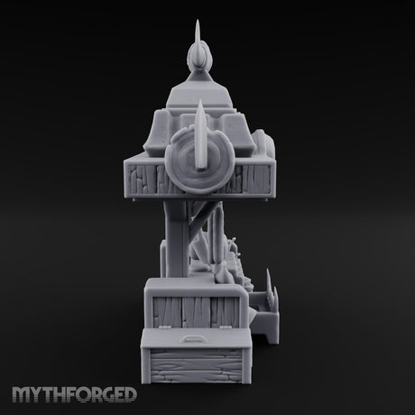 Carcass Hangs, Customers Gather Orc Butcher Market Terrain Set — A