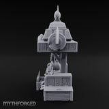 Carcass Hangs, Customers Gather Orc Butcher Market Terrain A