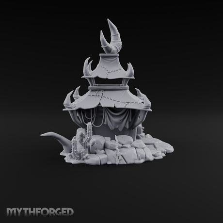 Under Crooked Eaves Orc Huts — A