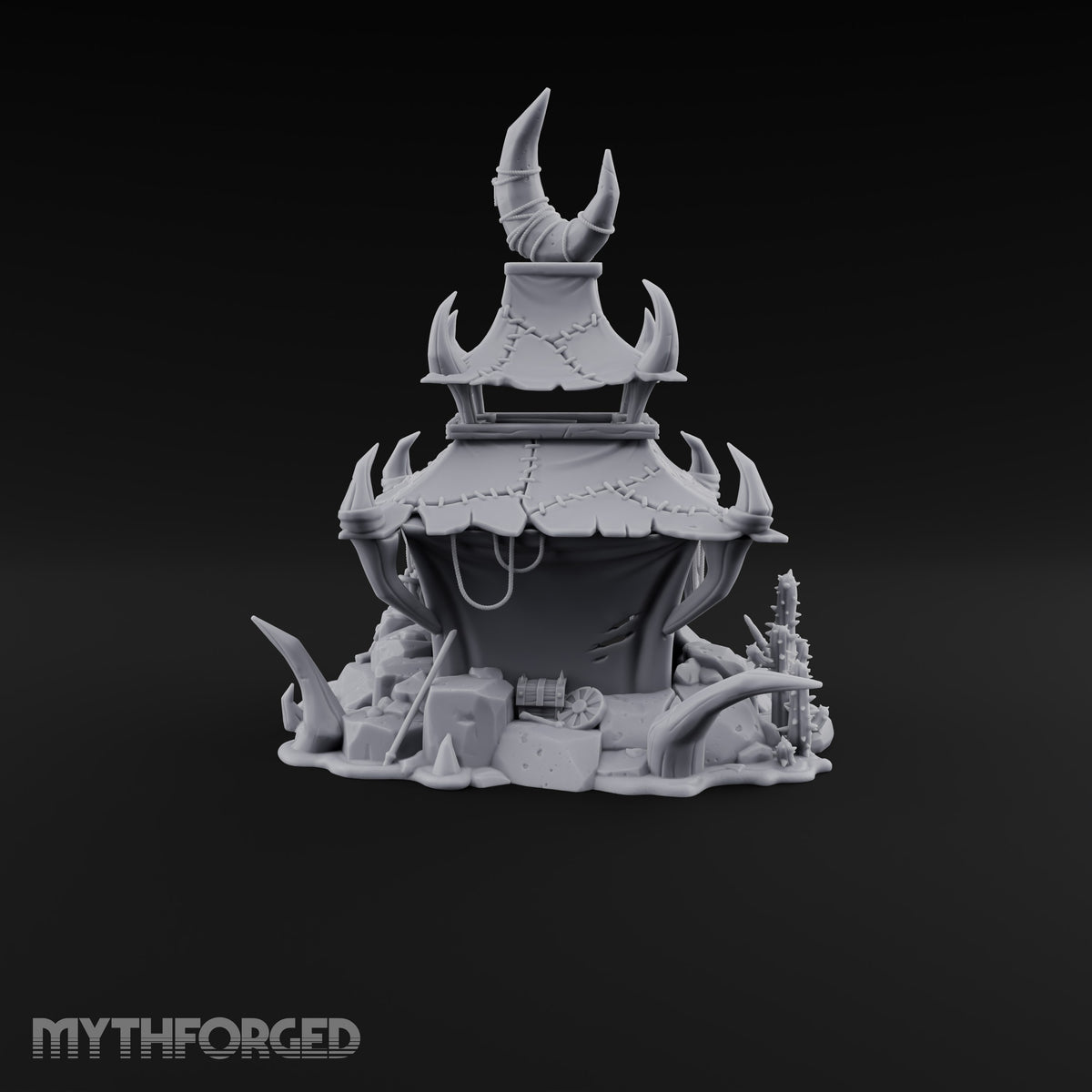 Under Crooked Eaves Orc Hut A