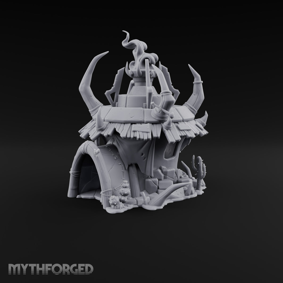 Under Crooked Eaves Orc Hut B