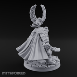 Raven Friend Hobgoblin Rogue Miniature for Dungeons and Dragons, Pathfinder or other TTRPGs