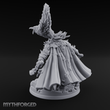 Raven Friend Hobgoblin Rogue Miniature for Dungeons and Dragons, Pathfinder or other TTRPGs