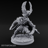 Raven Friend Hobgoblin Rogue Miniature for Dungeons and Dragons, Pathfinder or other TTRPGs