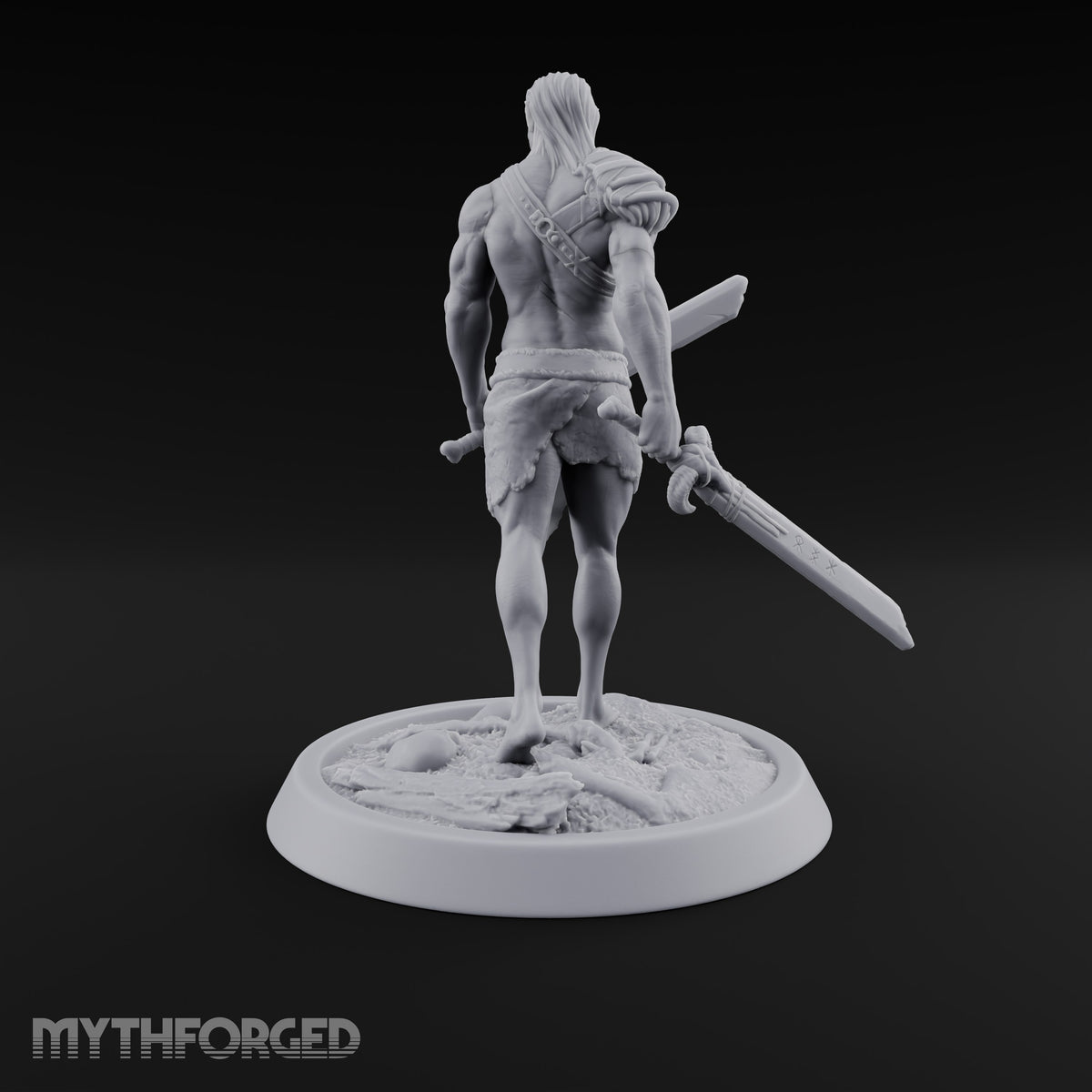 Knot Your Average Shield Orc Warrior — Broken Swords A