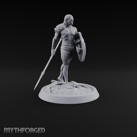 Knot Your Average Shield Orc Warrior — Spear & Shield