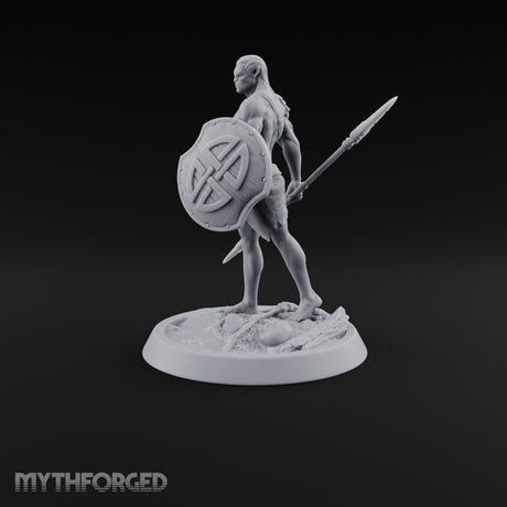 Knot Your Average Shield Orc Warrior — Spear & Shield
