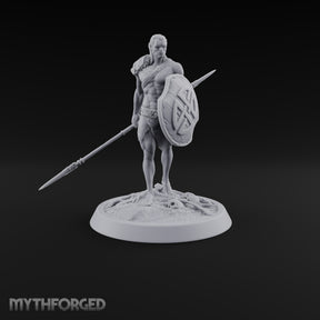 Knot Your Average Shield Orc Warrior — Spear & Shield
