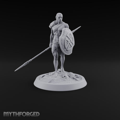 Knot Your Average Shield Orc Warrior — Spear & Shield