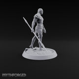 Knot Your Average Shield Orc Warrior — Spear