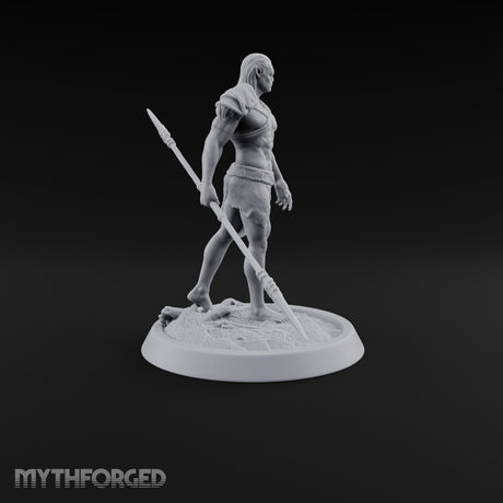 Knot Your Average Shield Orc Warrior — Spear