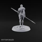Knot Your Average Shield Orc Warrior — Spear