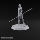 Knot Your Average Shield Orc Warrior — Spear