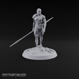 Knot Your Average Shield Orc Warrior — Spear