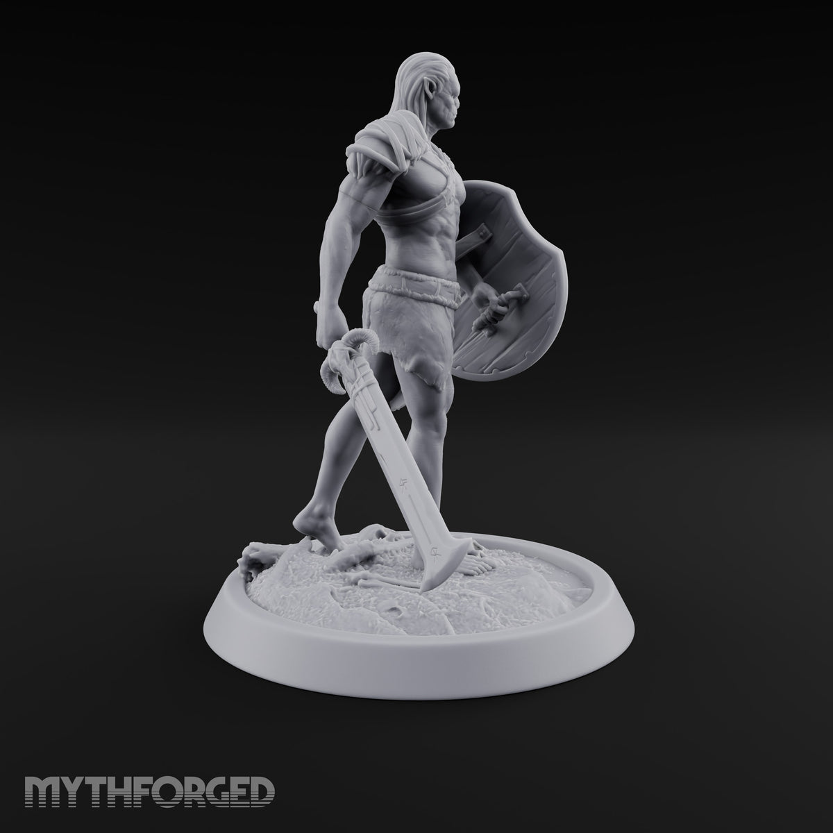 Knot Your Average Shield Orc Warrior — Sword & Shield