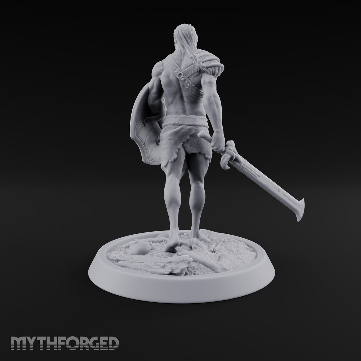 Knot Your Average Shield Orc Warrior — Sword & Shield