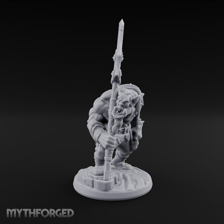 Long Pole, Short Fuse Orc Warrior A