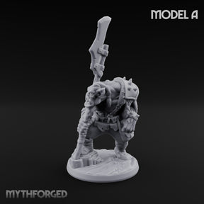 Long Pole, Short Fuse Orc Warrior A