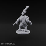Reach Beats Rage Orc Warrior with Long-Bladed Polearm A