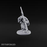 Reach Beats Rage Orc Warrior with Long-Bladed Polearm A
