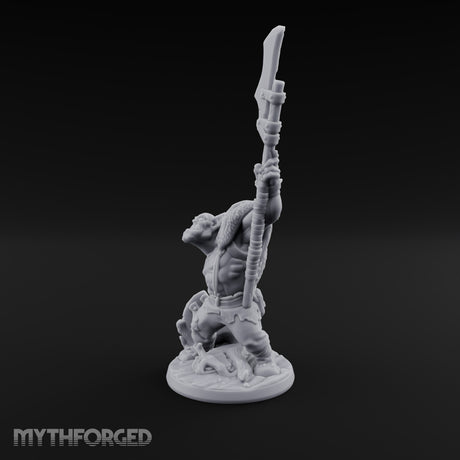 Long Pole, Short Fuse Orc Warrior B
