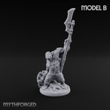 Long Pole, Short Fuse Orc Warriors — B