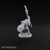 Reach Beats Rage Orc Warrior with Long-Bladed Polearm B