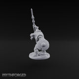 Reach Beats Rage Orc Warrior with Long-Bladed Polearm B