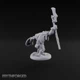 Reach Beats Rage Orc Warrior with Long-Bladed Polearm B